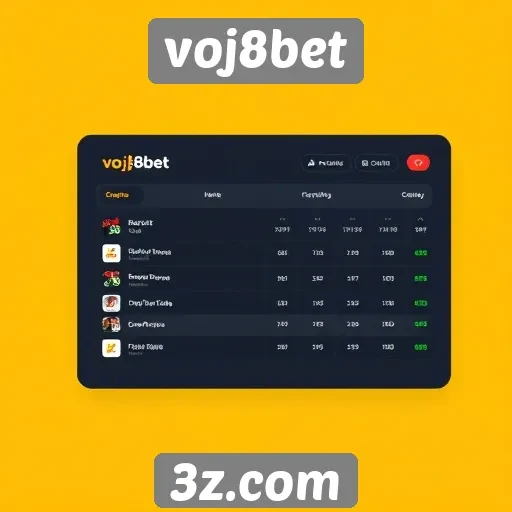 Explorando a interface do usuário no voj8bet